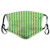 Comfortable Windproof Activated Carbon mask Facial for Unisex-S-Monochrome Geometric Pattern With Diagonal Square Check