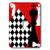 3dRose lsp-165514-1 Black Red and White Chessboard and Pieces Light Switch Cover