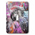 3dRose -lsp-266471-1- Single Toggle Switch Artistic parrot mixed media illustration with paint splatter