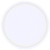 Amscan Disposable Value Solid Tableware Frosty White Round Plates- 9"