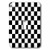 3dRose lsp-78204-1 Black and White Checkerboard Pattern Single Toggle Switch