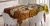 Ambesonne African Tablecloth- Animals Safari Theme Cultural Art Grunge Bohemian- Rectangular Table Cover for Dining Room Kitchen Decor- 52" X 70"- Orange Yellow