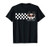 Disney Mickey And Friends Mickey Mouse Checkerboard Stripe T-Shirt