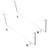 YARNOW 2pcs Beehive Frame Holder Stainless Steel Beekeeping Frame Lift Support Bracket Bee Hive Perch Stand Apiculture Bee Tools