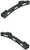 Fits For HY ACCENT 2012 2013 2014 2015 2016 2017 Front Bumper Bracket -Spacer- Right  and  Left Pair Set