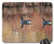 25X30cm Mouse Pad Bird Water Lake Pool Reflection
