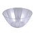 Maryland Medium Swirl Plastic Bowl - 70 oz - Clear - Round - 1 Pc.