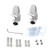 Screen Partition Clip Sneeze Guard Clamp Bracket Support Screen Fixing Clip Adjustable Home Office Desk Partition Screen Support Bracket Desk Divider Clamp -Black-
