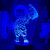 3D Night Light Anime ONE Piece Led Night Light Roronoa Zoro Figure Nightlight for Kids Child Bedroom Decoration USB Table 3D Lamp Gift ZGTH