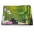 DayDayFun Spa Pet Mat Bamboo Flower Stone Wax on The Table Orchid Rock Healthy Lifestyle Theme Waterproof and Warm Pet Mattress Fern Green Fuchsia White Size 21"x14"