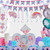 Unicorn Birthday Decorations for Girls - Unicorn Party Supplies for 16 Guests - Unicorn Themed Plates- Cups- Napkins- Unicorn Balloons- Unicorn Tattoos- Unicorn Tablecloth- Rainbow Unicorn Fun