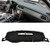 JUMBOMOTOR Black Dashboard Cover Mat Carpet with Anti-Skid Layer Fit for 2007-2014 Chevy Silverado Suburban Tahoe GMC Yukon Sierra