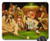 POOL PLAYING DOGS Mouse Pad- Mousepad -Dogs Mouse Pad-