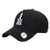 Adjustable Vintage Cap Dominican Republic RD and Shield -Black Hat/White Logo-