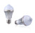2-Pack 5W E27/E26 PIR Infrared Motion Sensor-Detector Activated LED Light Bulbs Lamp Automatic LED Indoor Lighting for Closet-Basement-Stairs-Front Door-Garage and Entrance - Cool White 6000K