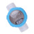 LOVIVER Check Valve 180 Deg Spring Loaded 63mm Connector for Swimming Pool Plumbing
