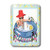 3dRose LLC lsp-13373-1 In The Pool with Ducky Single Toggle Switch