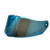 Typhoon TH129 Full Face Helmet Face Shield - Rainbow Mirrored  and  Tinted