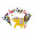 DIYthinker Thailand Yellow Elephant Shield Poker Playing Magic Card Fun Board Game