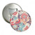 Leaf Bud Flower Plant Paint Bottle Opener Fridge Magnet Emblem Multifunction Badge