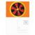 Casino Turntable Element Illustration Postcard Set Birthday Mailing Thanks Greeting Card