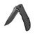 Kershaw Volt II Black Serrated Pocket Knife (3650CKTST) with SpeedSafe Assisted Opening, 3.25 In. Blade with 8Cr13MoV Steel and 2-Step Serration, Glass-Filled Nylon Handle, 3.3 oz.