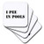 3dRose Tory Anne Collections Quotes - I Pee In Pools - Coasters -cst-336199-2-