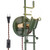 Modern Industrial Rustic Stairs Wall Lamp Lift Pipe- Plug in Cord Wall Light Fixture - Retro Wall Mounted Lamp Adjustable with Switch - Indoor Wall Sconce for Kid Bedside Living Room Restaurant-Green-