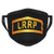 LRRP Tab Adult Reusable Face Mask Bandana Face Mask Black Border Mouth Mask