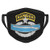 Ranger Tab 2D Award CIB Adult Reusable Face Mask Bandana Face Mask Black Border Mouth Mask