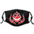 Gurren Lagann Logo Face Shield Unisex Outdoor Multiple Sets Dust Mask Black