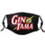 Gintama Logo Face Shield Unisex Outdoor Multiple Sets Dust Mask Black
