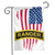 Us Army Retro Ranger Tab Garden Flag 12*18 With Unique Theme.