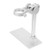 Aluminum Alloy Metal Adjustable Microscope Holder- Microscope Bracket- for Electron Microscopes for Digital Microscopes-White-