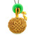Celtic Shield Knot Lucky Coins Car Charm or Home Decor Green Quartz Donut Protection Powers Magic Amulet