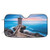 The Lighthouse Car Windshield Sun Shade Auto Front Window Sunshade Blocks UV Rays Sun Visor Protector Funny Car Shield Shade 51x27.5 Inches