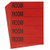 Tag-A-Room Color Coded Moving Box Labels (Room Blank Red)