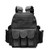 ABENAKI Heavy Duty Tactical Molle Airsoft Vest Paintball Hungting Combat Soft Vest -Black-