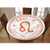 LCGGDB Zodiac Leo Elastic Edged Polyester Fitted Tablecolth -Retro Stamp Design Stars- XSmall Round Fitted Table Cover - Fits Tables up to 39" Diameter-The Ultimate Protection for Your Table