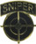 EagleEmblems P14237 Pin-Gun-Sniper Scope-Tab -1-1/16''-