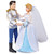 Disney Cinderella and Prince Charming Classic Wedding Doll Set
