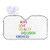 ZHENGZHOUSHIWEN Love Peace Equality Car Windshield Sunshade Keeps Out Uv Rays Visor Shield Shade