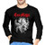 Cro-Mags Long Sleeve T Shirt Mens Fashion Cotton Round Neck T Shirts Custom Tops Black