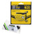 Nitecore NU20 360 Lumen USB rechargeable compact LED headlamp/worklight and EdisonBright brand USB charging cable bundle (Yellow)