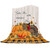 Flannel Fleece Throw Blanket 40x50 inches Thanksgiving Turkey Pumpkin Reversible Soft Cozy Bed Blanket Orange Black Check Microfiber Fluffy Lightweight Throw Blanket for Bed Couch Sofa Chair