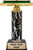 Crown Awards Billiards Table Trophies- Personalized Black Lightning Billiards Table Trophy- Custom Engraving Included