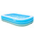 Sable Inflatable Pool for Adults Kids- Blow up Pool for Family- Kiddies Pool for Ages 3 Plus - Plastic- Above Ground- Large Play Center- Square- Full-Sized Swimming Pool for Outdoor- Backyard- Garden