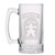 US Army - 509th Infantry Regiment SSI with Airborne Tab Shoulder Sleeve Patch Etched Stein Glass 25oz. Mug