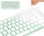 2021 Newest M1 iMac 24 inch Magic Keyboard with Touch ID Skin- Premium Ultra Thin Apple Touch-ID Keyboard Cover- Soft-Touch TPU Dustproof Waterproof Protective Skin- Model A2449 Accessories