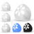 Aiqiano 3D Silicone Mask Bracket Internal Support Frame- 6Pcs Lipstick Protective Face Mask Bracket- Face Mask Inner Support Frame for Comfortable Breathing- Washable and Reusable Mask Insert